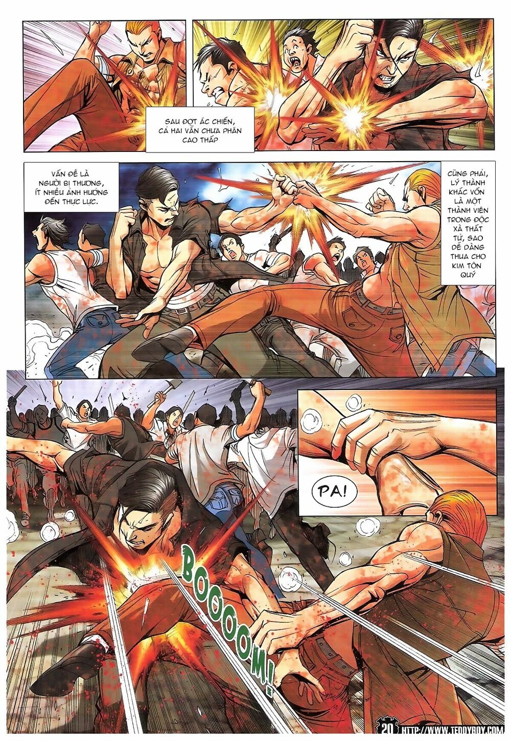 Người Trong Giang Hồ: Chapter 1843: Hắc Tiên Sinh vs Kim Tiên Sinh