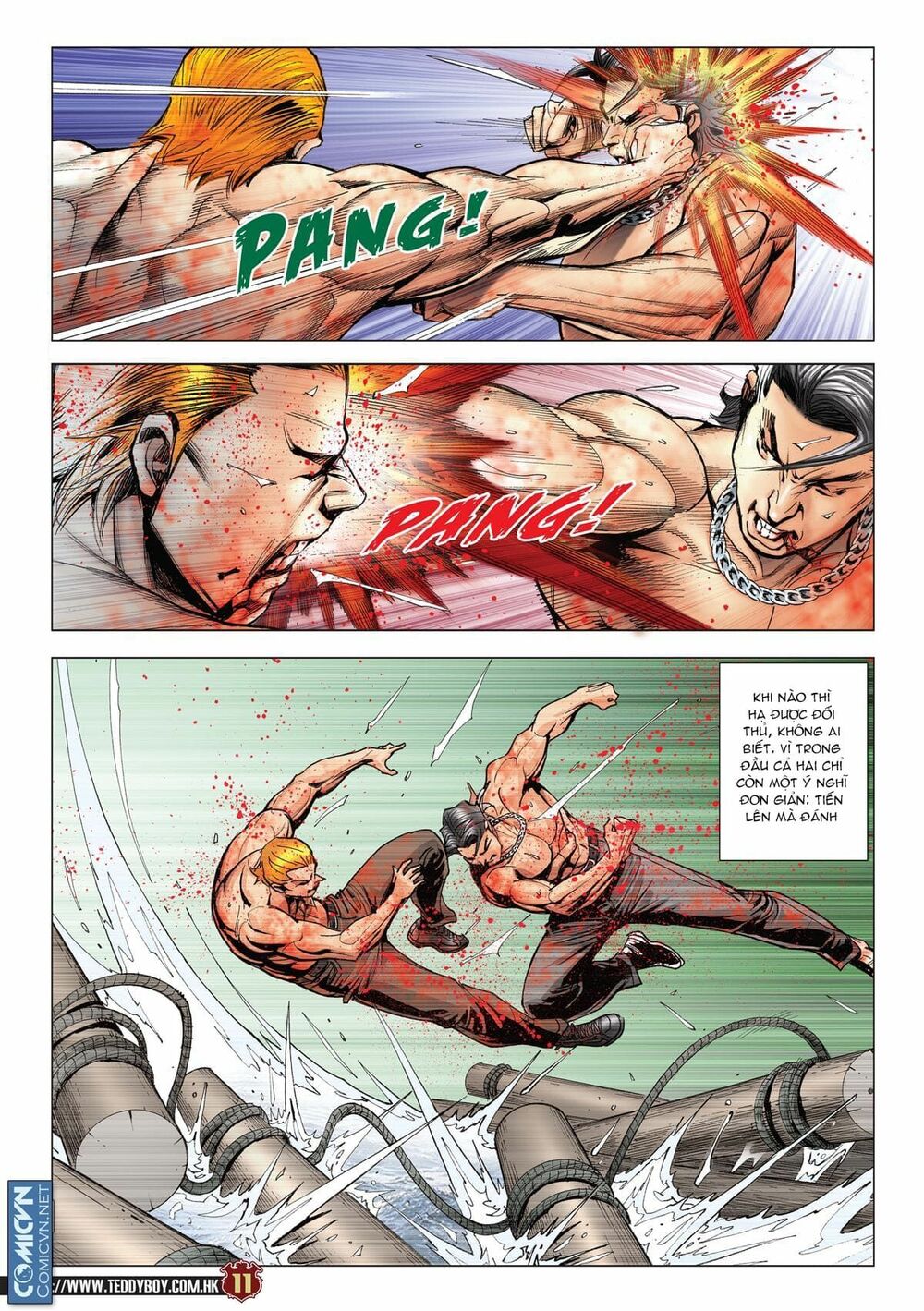 Người Trong Giang Hồ: Chapter 2173: Trần Hạo Nam vs Kim Tôn Quý 5