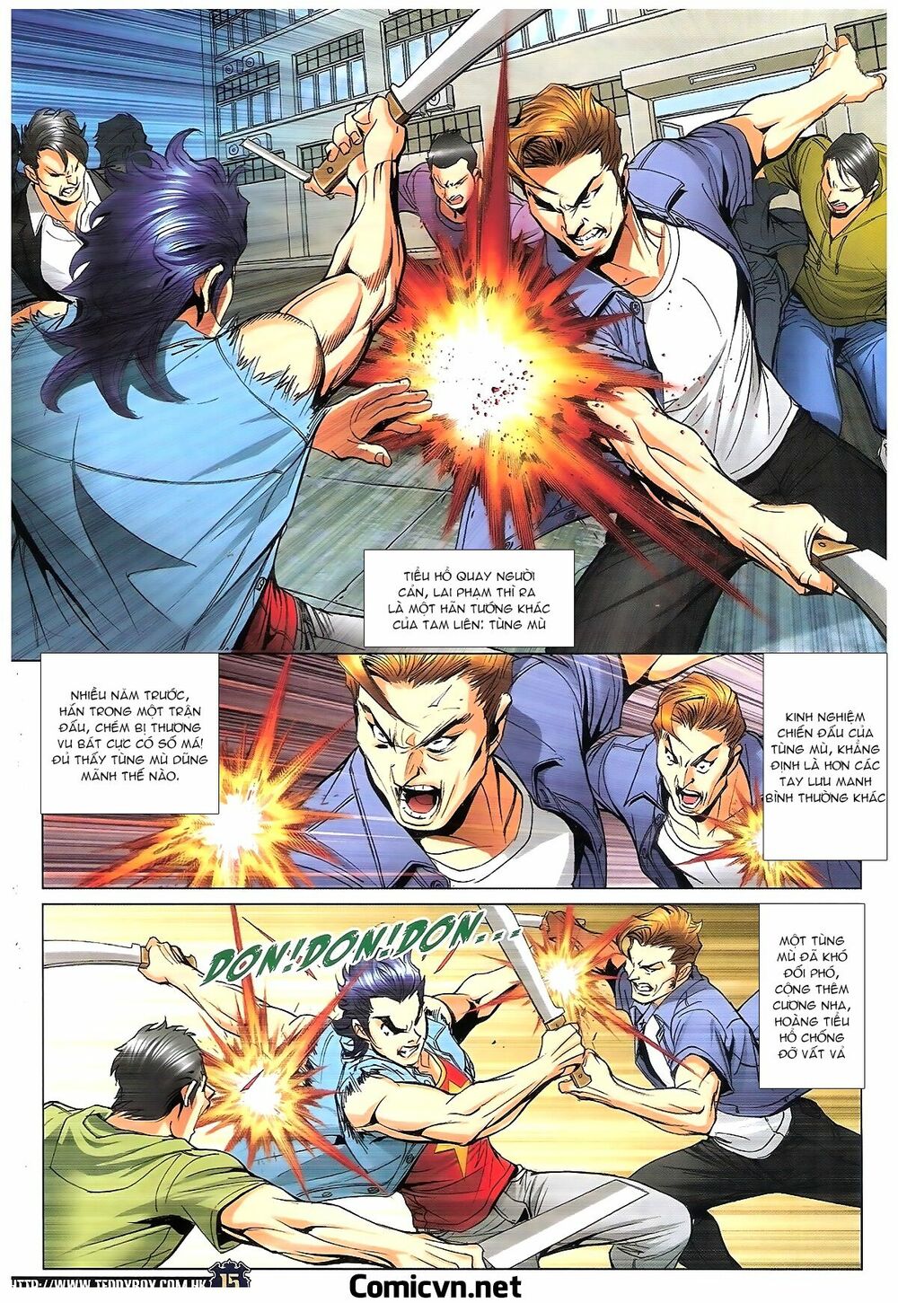 Người Trong Giang Hồ: Chapter 1816: Ngũ Hổ chiến Tam Liên