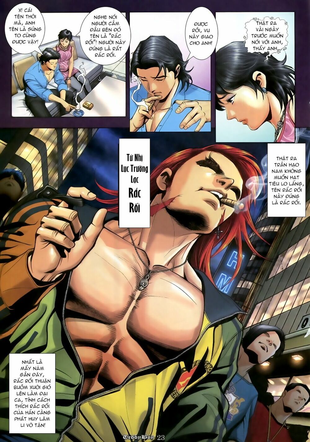 Người Trong Giang Hồ: Chapter 988: Không Xứng Làm Long Đầu