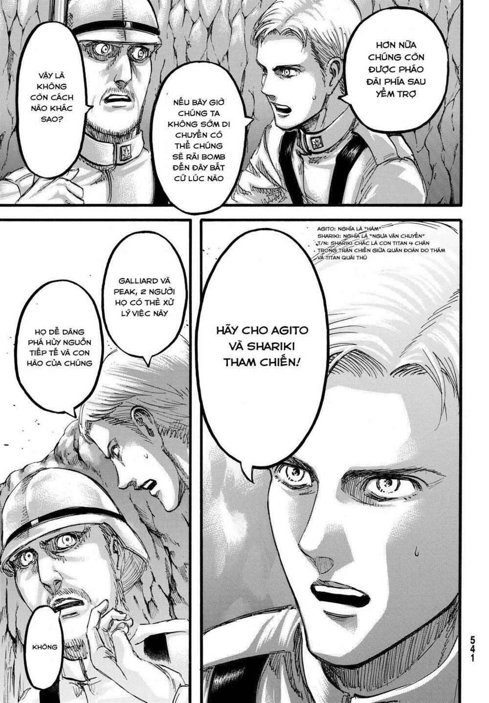 Đại Chiến Người Khổng Lồ: Chapter 91