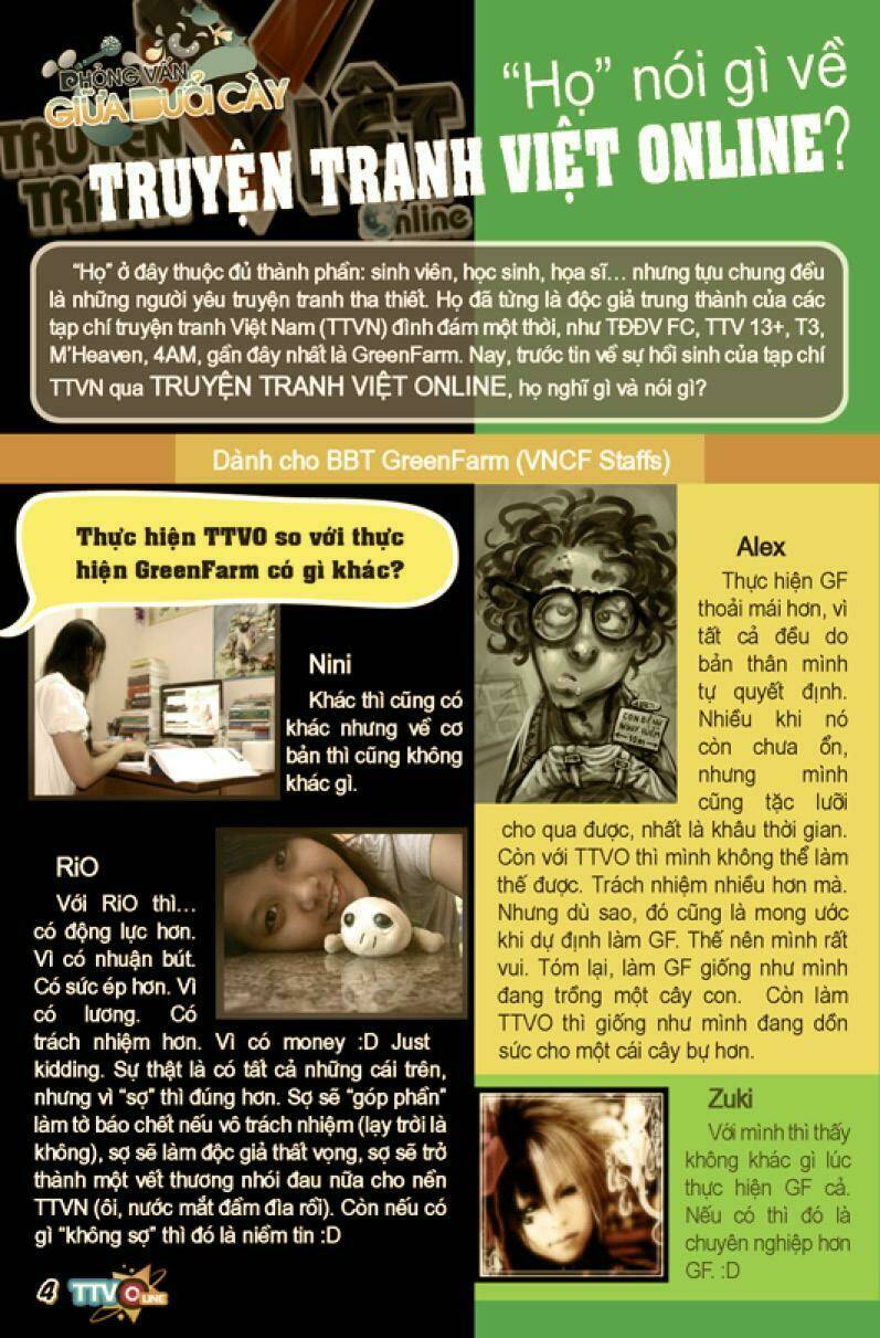 Tạp Chí Truyện Tranh Việt Nam Online - Ttvo: Chapter 1