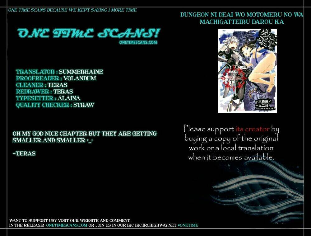 Dungeon Ni Deai O Motomeru No Wa Machigatte Iru Darou Ka: Chapter 39