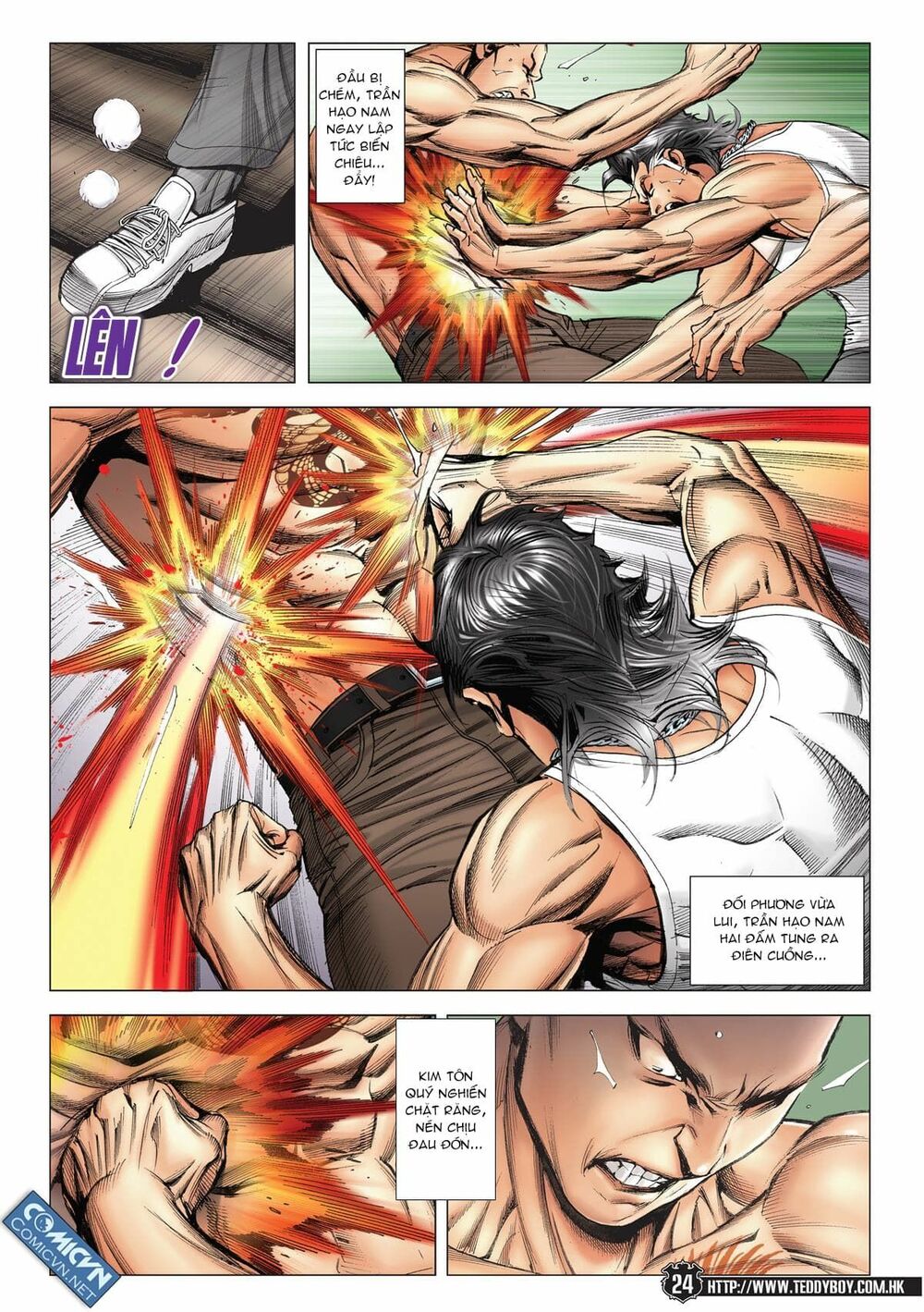 Người Trong Giang Hồ: Chapter 2169: Trần Hạo Nam vs Kim Tôn Quý