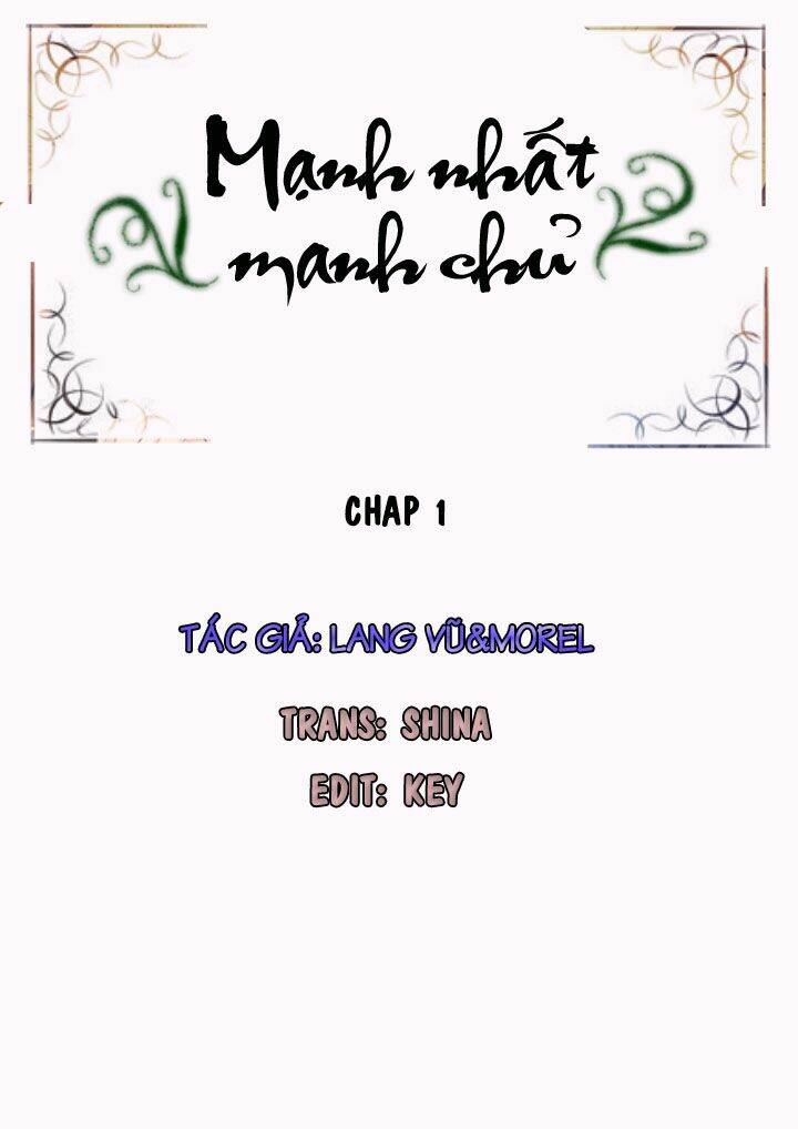 Mạnh Nhất Manh Chủ: Chapter 1