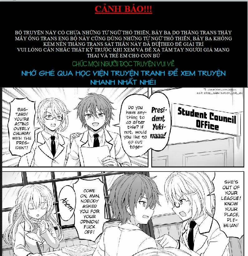 Shinuhodo Moteru Tsumetai Seitokaichou: Chapter 1