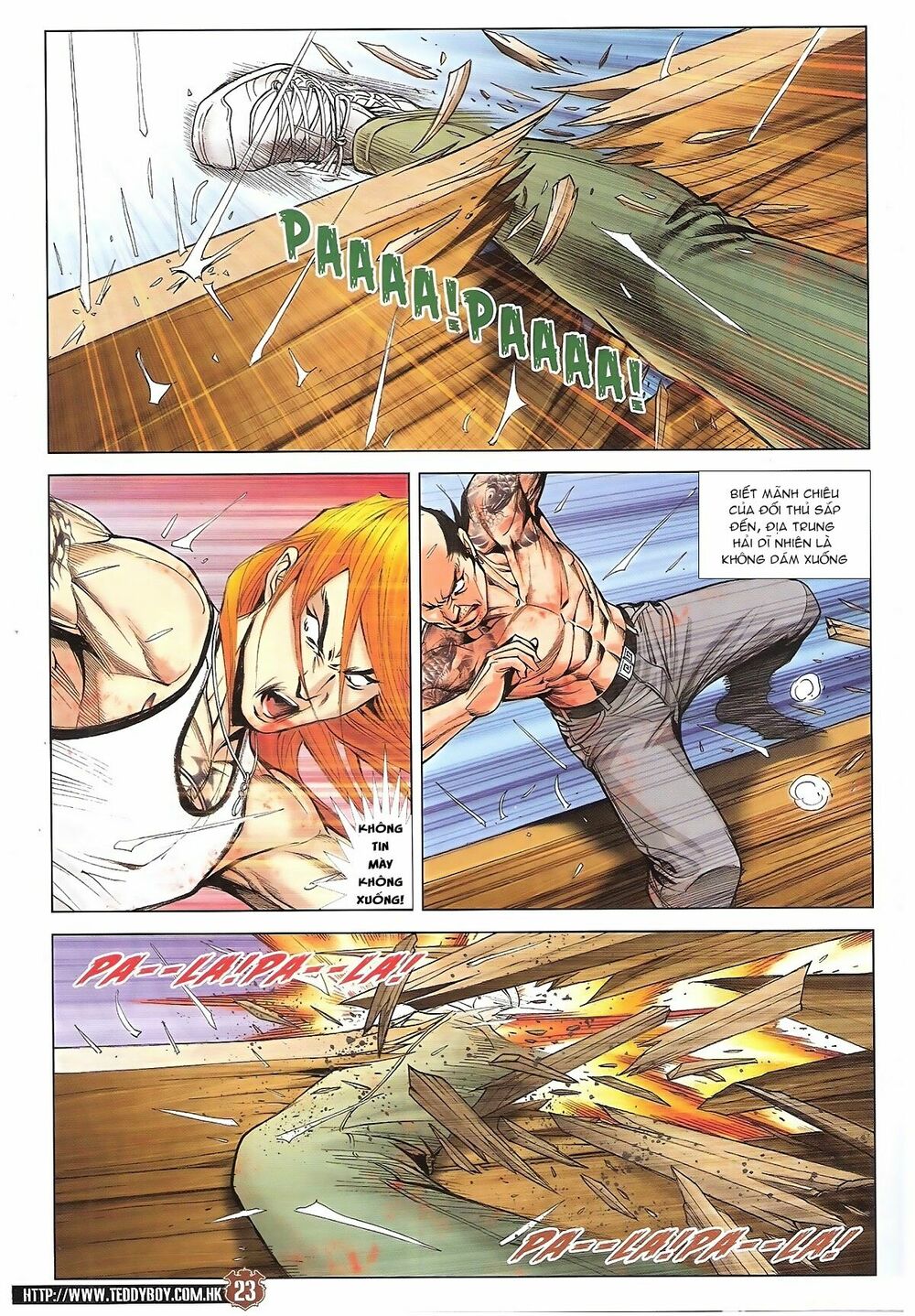 Người Trong Giang Hồ: Chapter 1750: Cách Đấu Hoàng Trung Hoàng 2