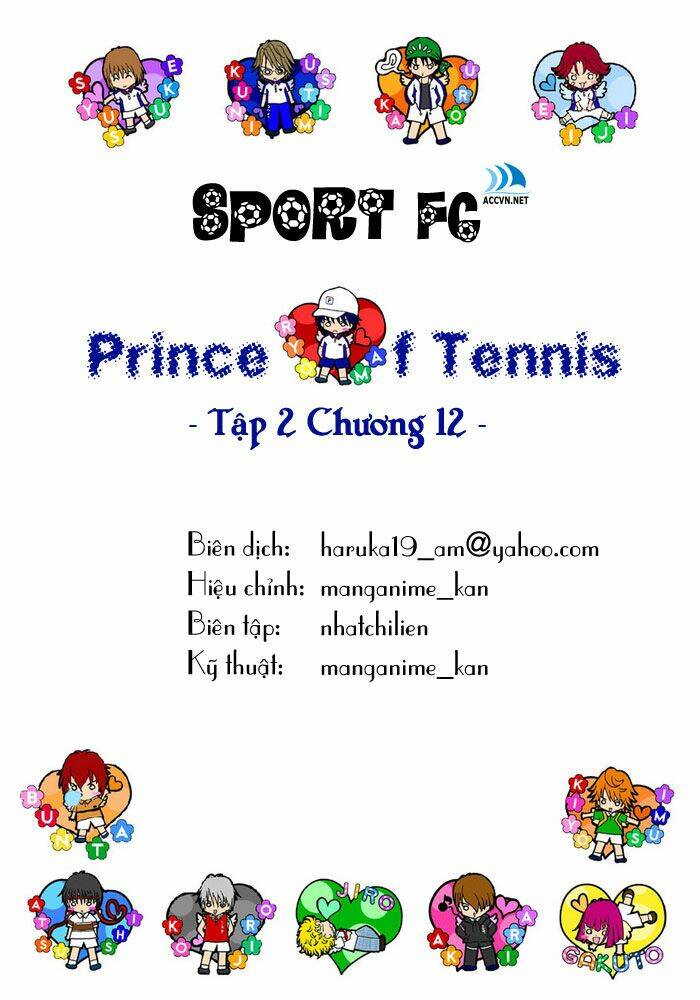Hoàng Tử Tennis: Chapter 12