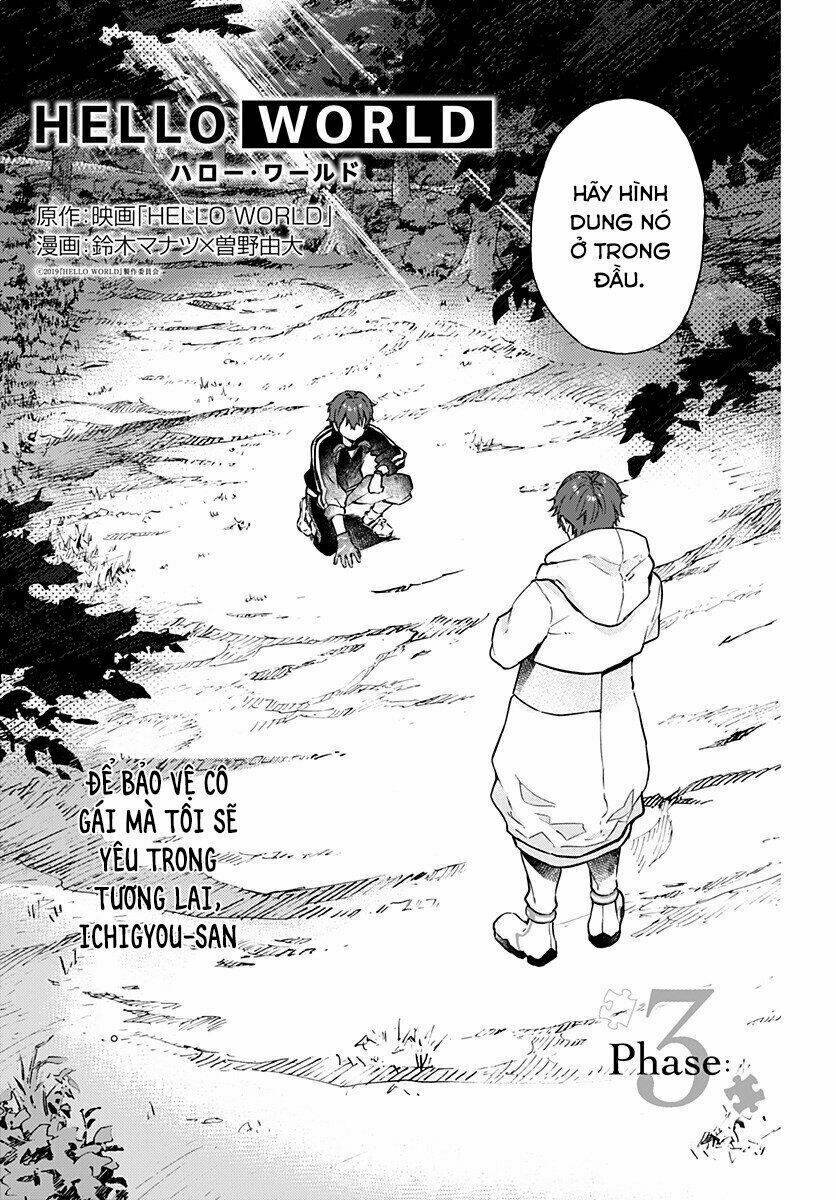 Hello World: Chapter 3