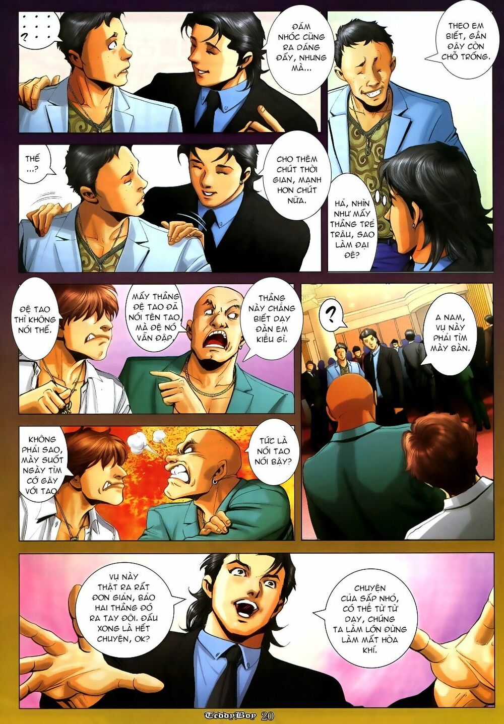 Người Trong Giang Hồ: Chapter 988: Không Xứng Làm Long Đầu
