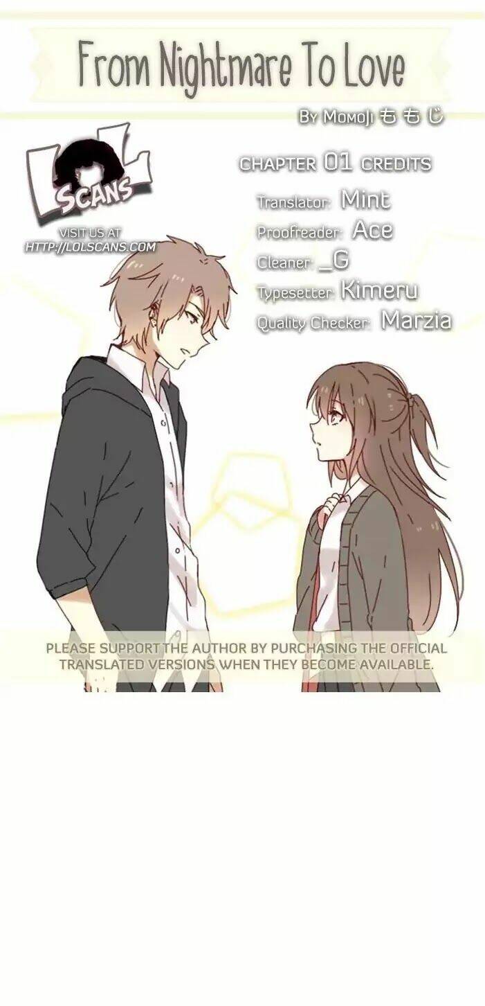 From Nightmare To Love: Chapter 1
