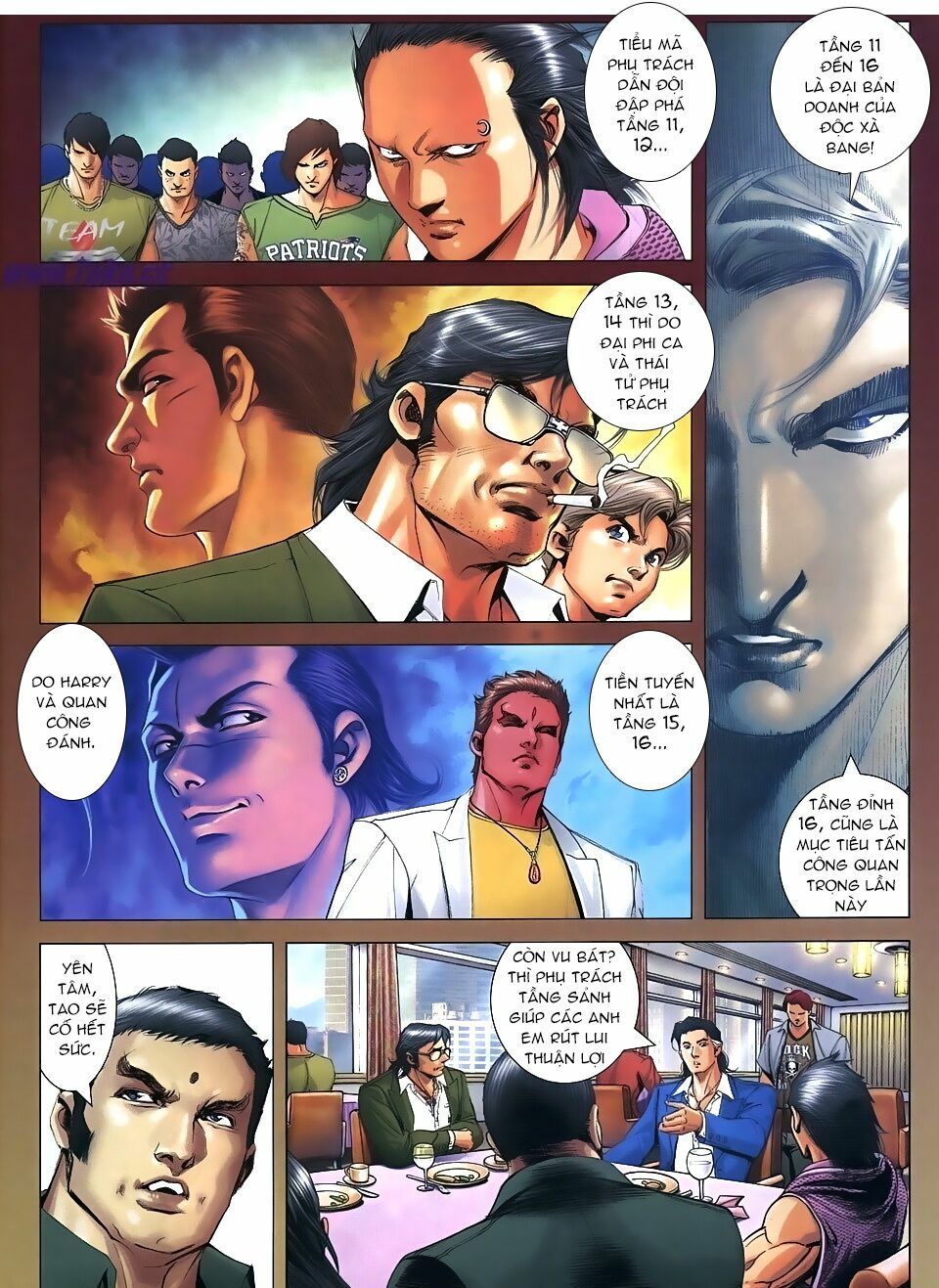 Người Trong Giang Hồ: Chapter 1106: Tấn công Trung tâm Sơn Hà