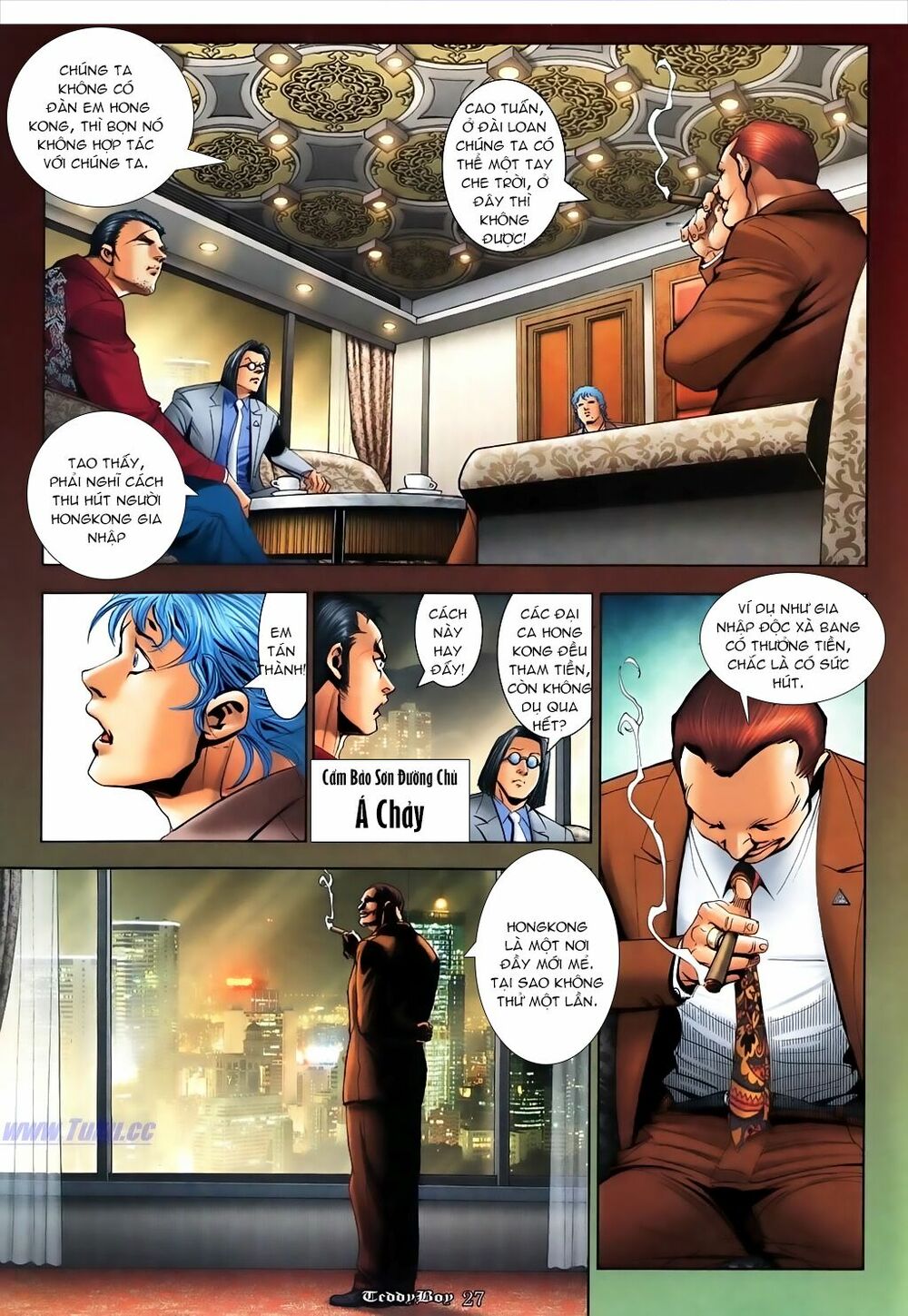 Người Trong Giang Hồ: Chapter 1061: Hỏa đấu Độc Xà Bang