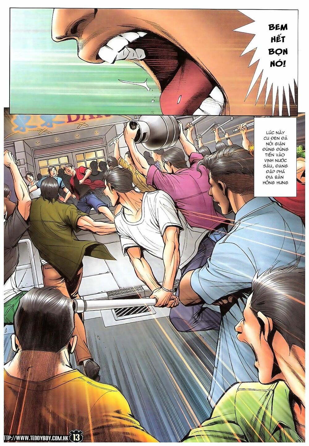 Người Trong Giang Hồ: Chapter 1722: Cu Đen lên đường