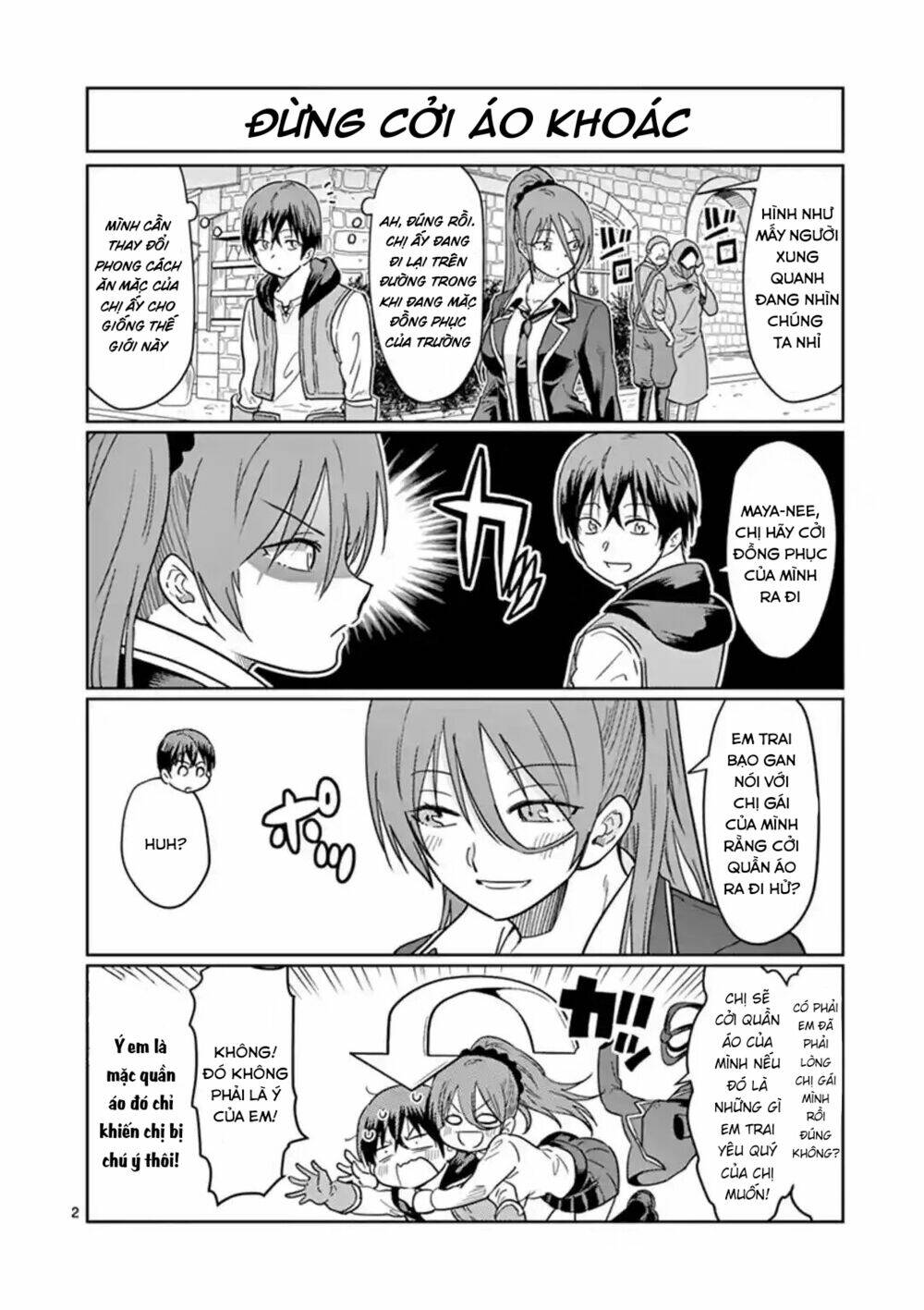 Chuyển Sinh Cùng Bà Chị Đấm Phát Chết Luôn: Chapter 3