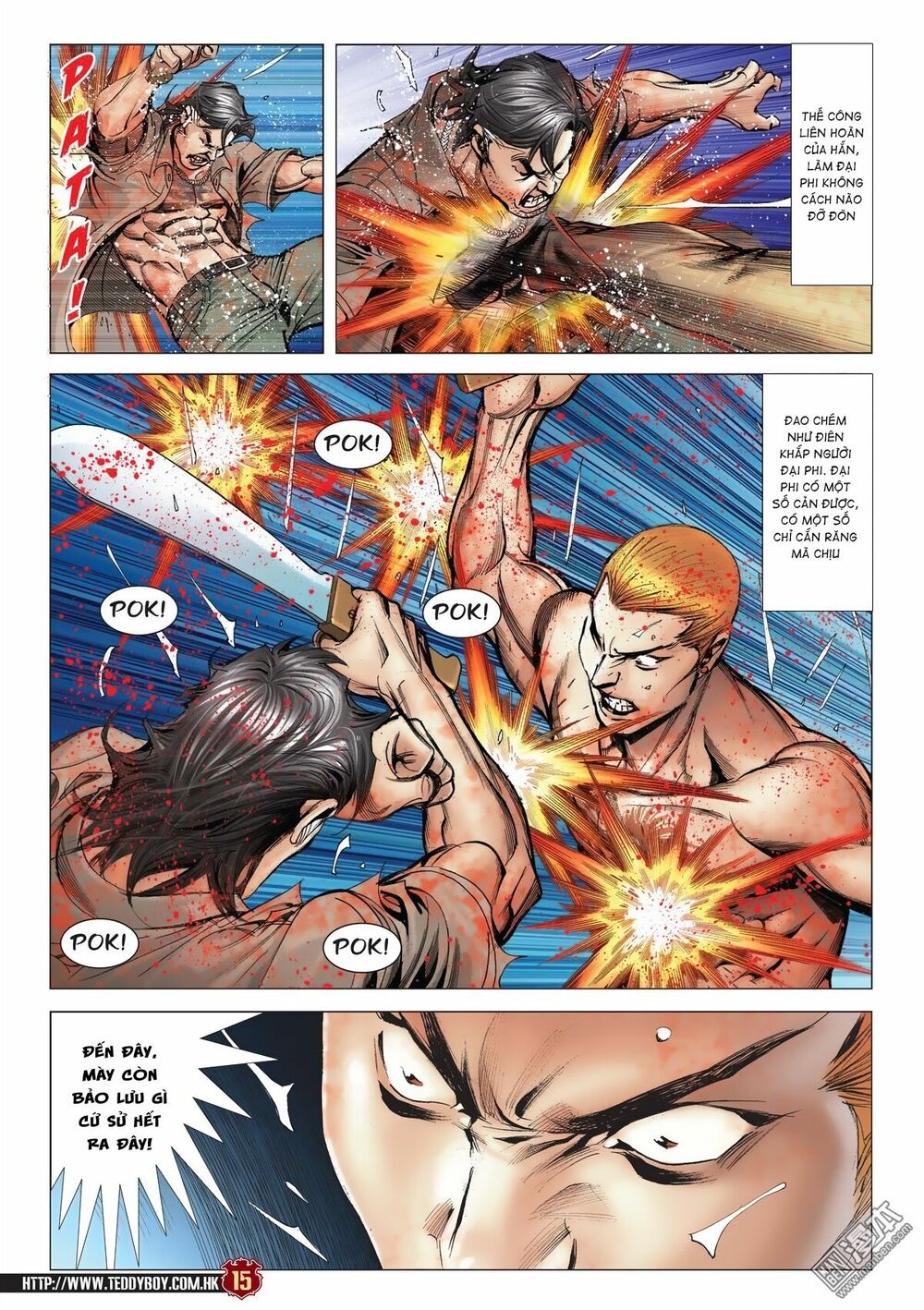 Người Trong Giang Hồ: Chapter 2034: Kim Tôn Quý vs Đại Phi 2
