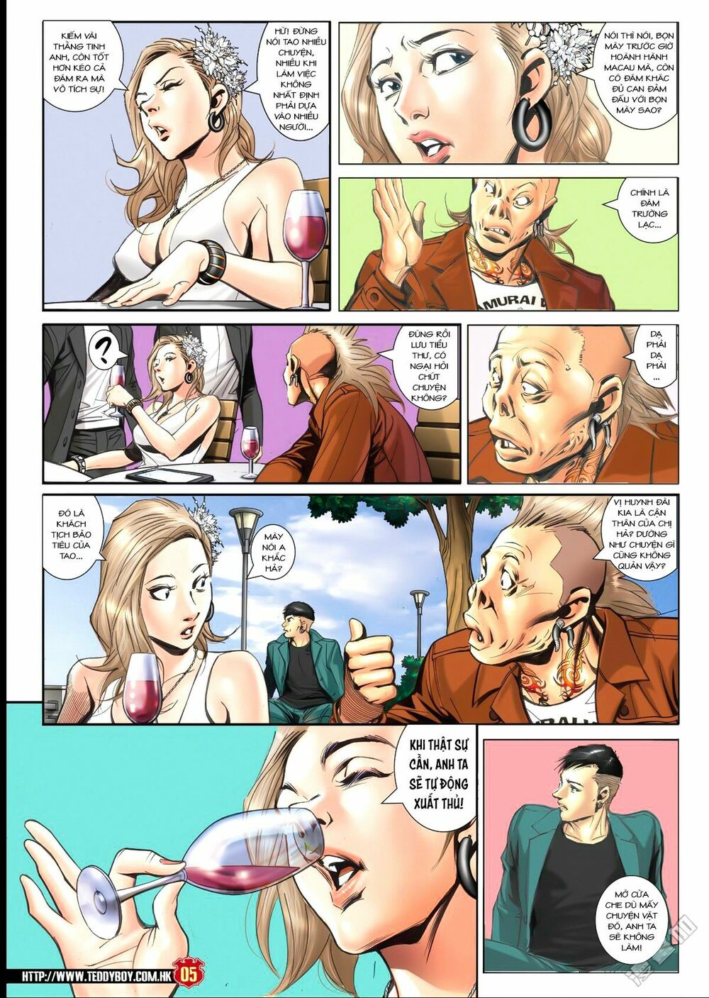 Người Trong Giang Hồ: Chapter 1576: Trần Hạo Nam vs Sơn Đông Hổ