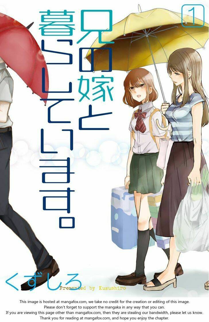 Ani No Yome To Kurashite Imasu: Chapter 1