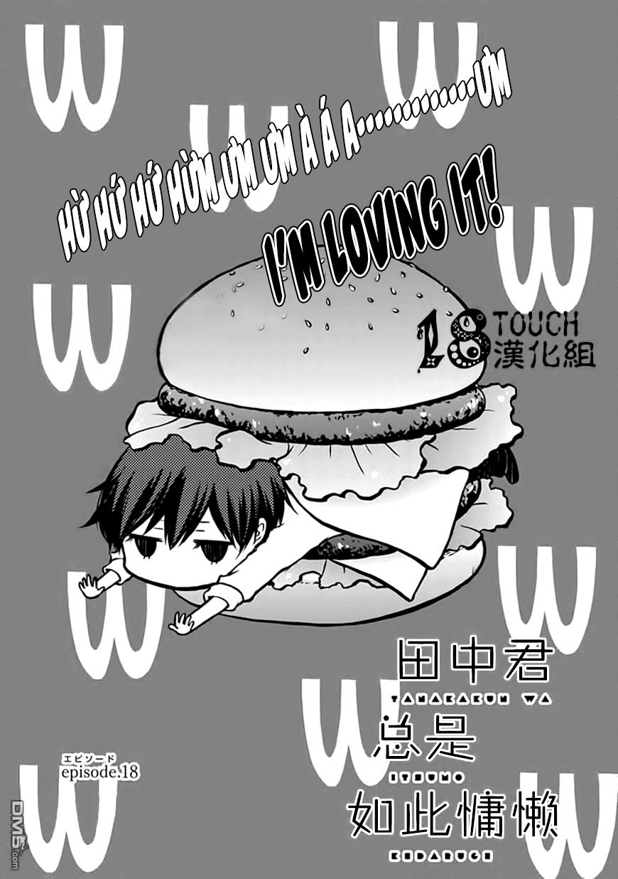 Tanaka-Kun Wa Itsumo Kedaruge: Chapter 18