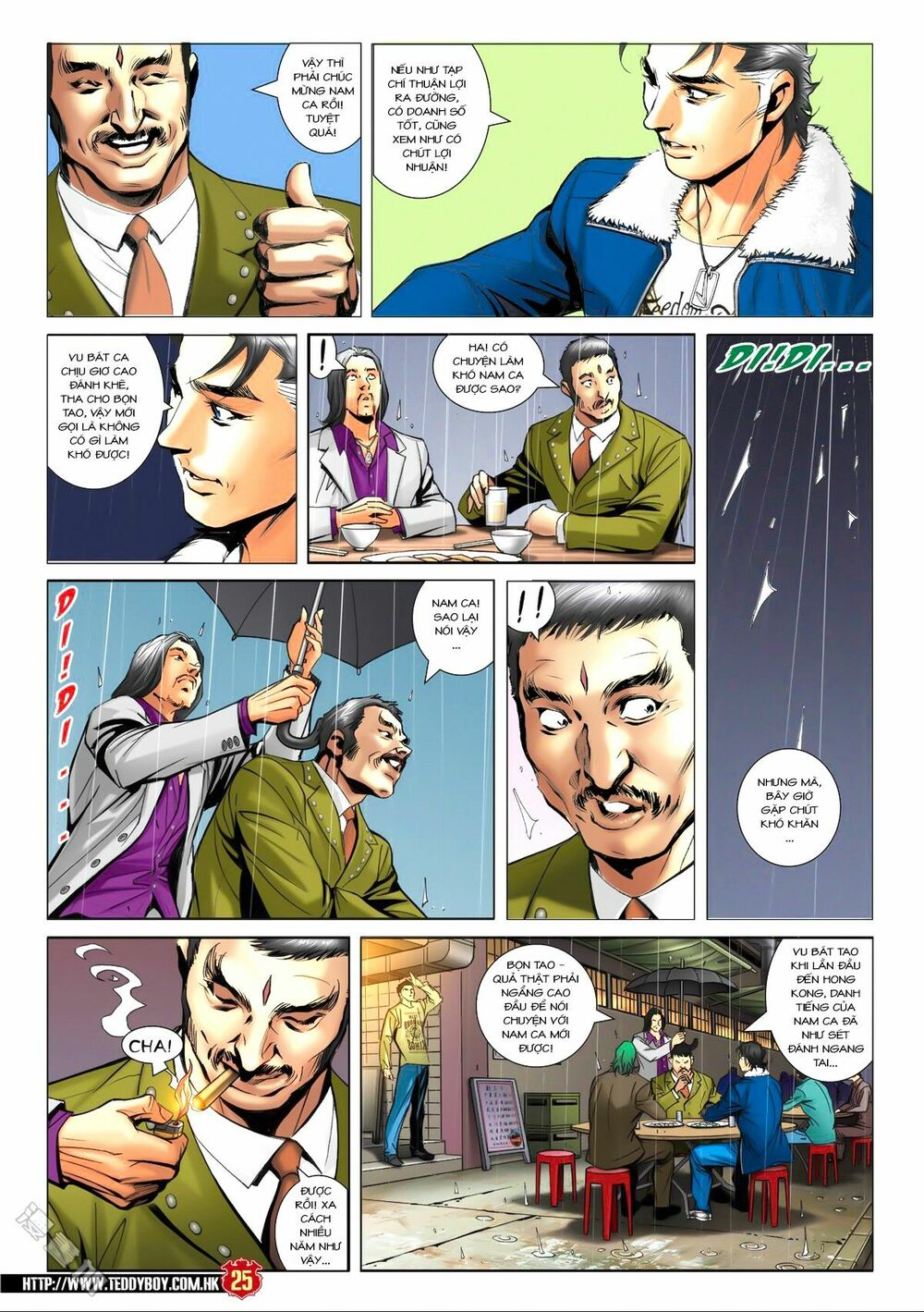 Người Trong Giang Hồ: Chapter 1576: Trần Hạo Nam vs Sơn Đông Hổ