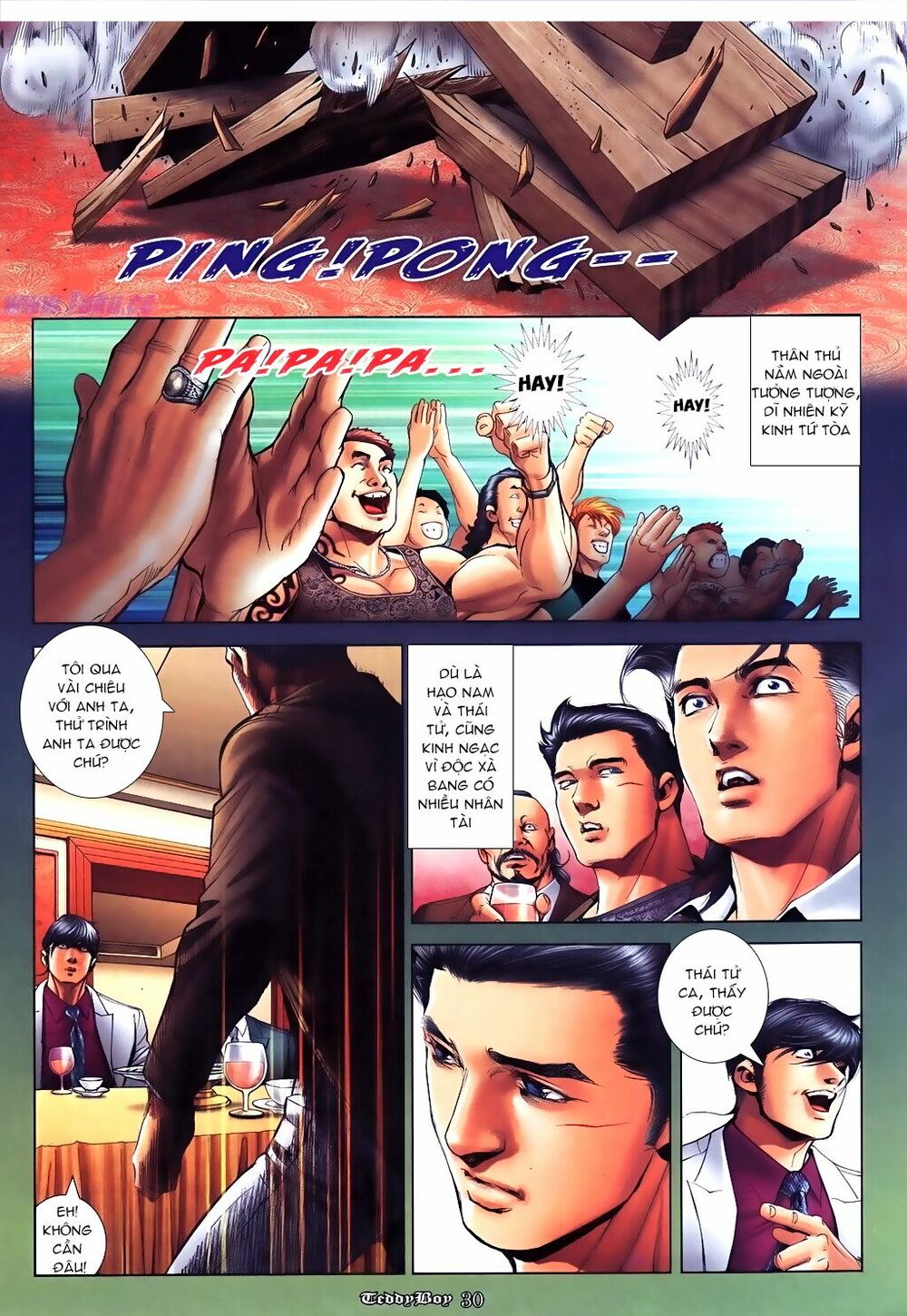 Người Trong Giang Hồ: Chapter 1089: Thái Tử tiếp chiến