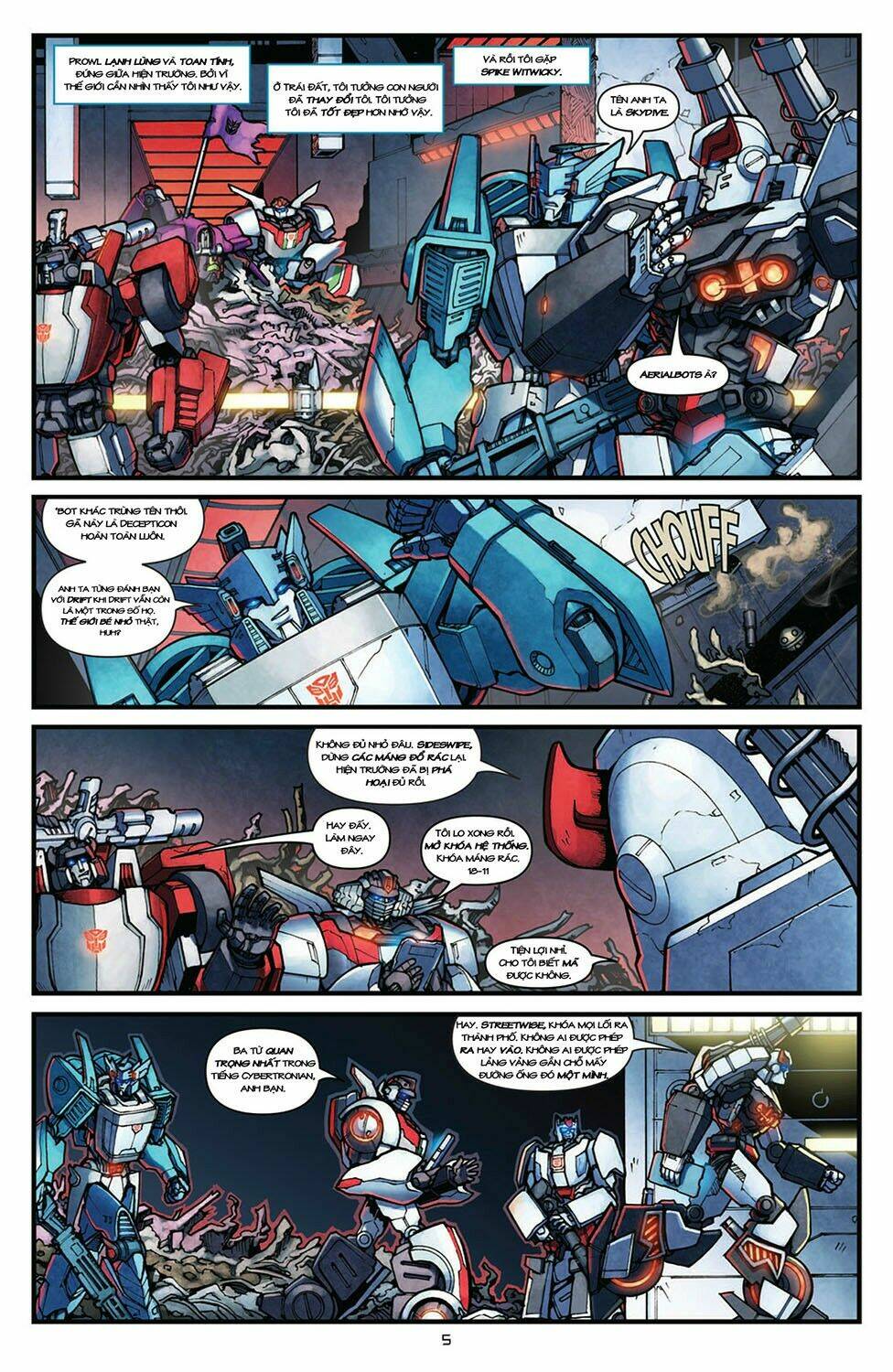 The Transformers: Robots In Disguise: Chapter 4
