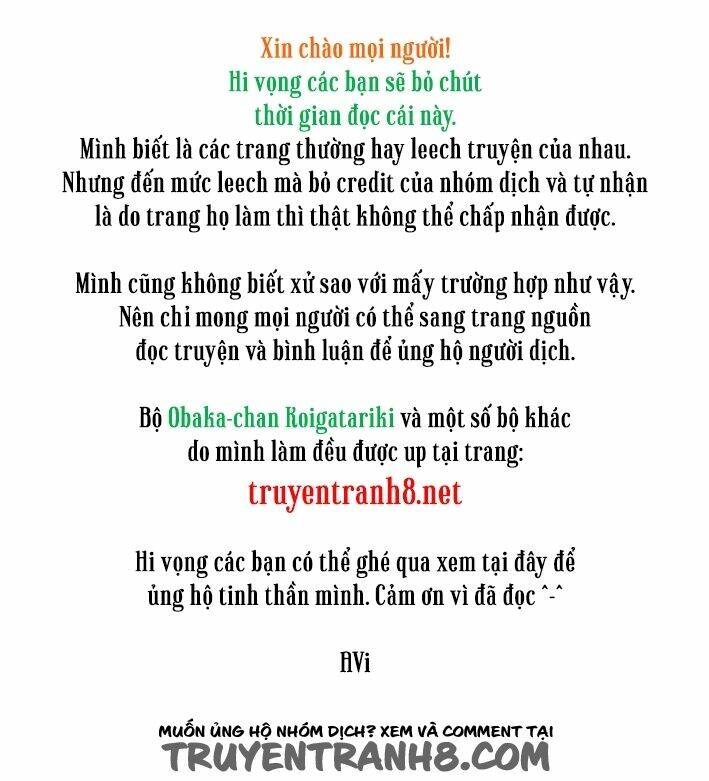 Obaka-Chan, Koigatariki: Chapter 36