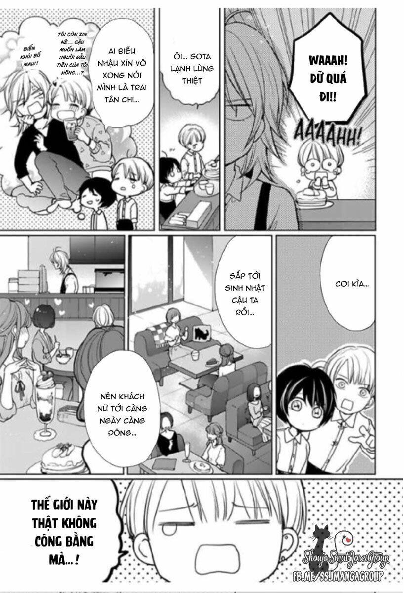 Chippai Kanojyo To Bijin Kareshi: Chapter 8.1