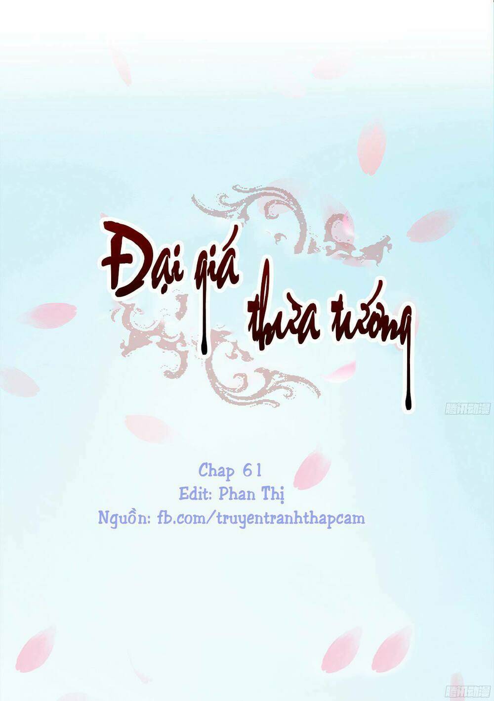 Đại Giá Thừa Tướng: Chapter 61