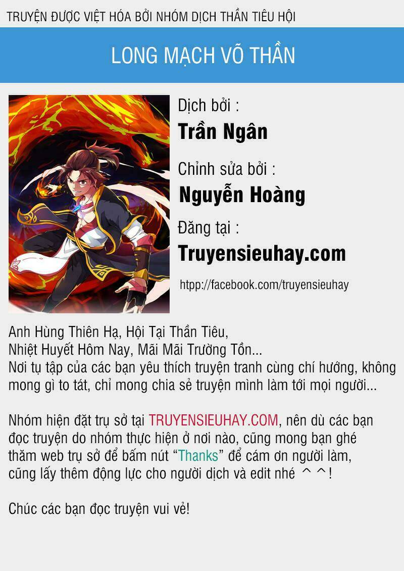 Long Mạch Võ Thần: Chapter 8