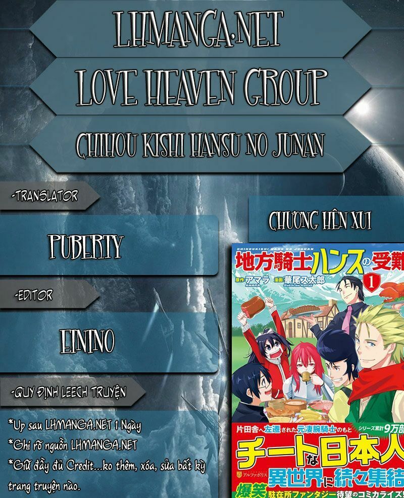 Chihou Kishi Hansu No Junan: Chapter 8