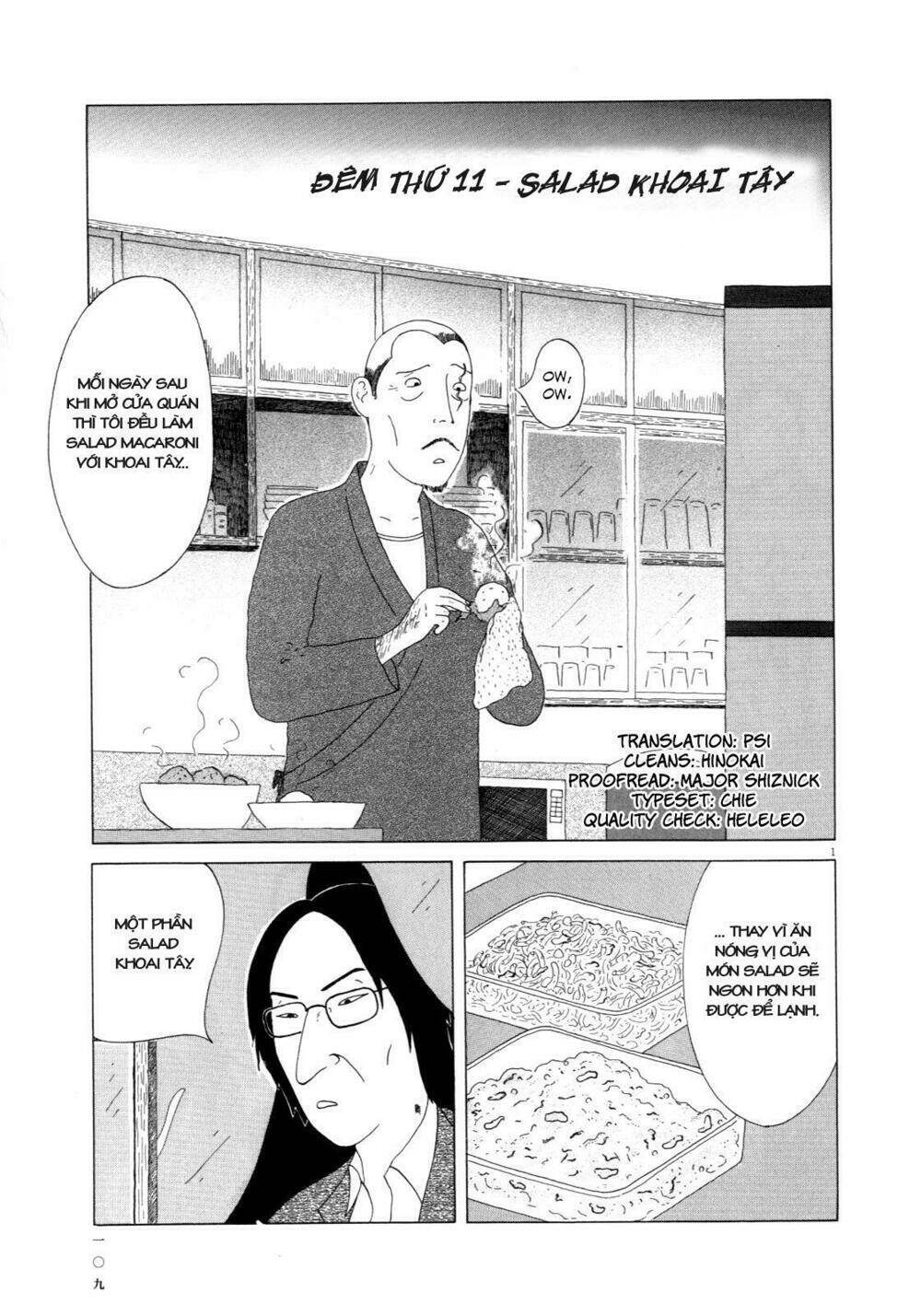 Quán Ăn Về Đêm: Chapter 11