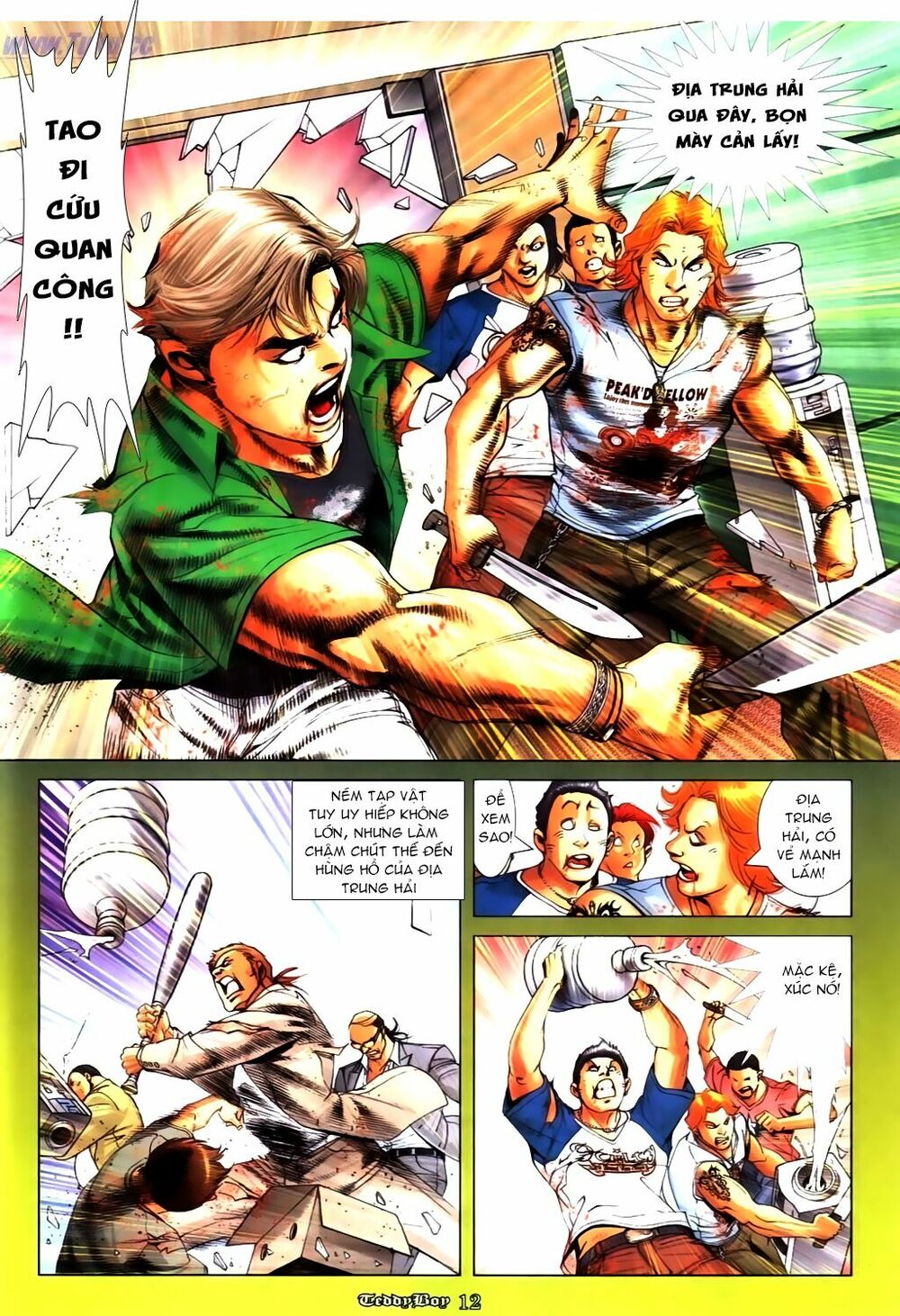 Người Trong Giang Hồ: Chapter 1109: Tiến lui đều khó