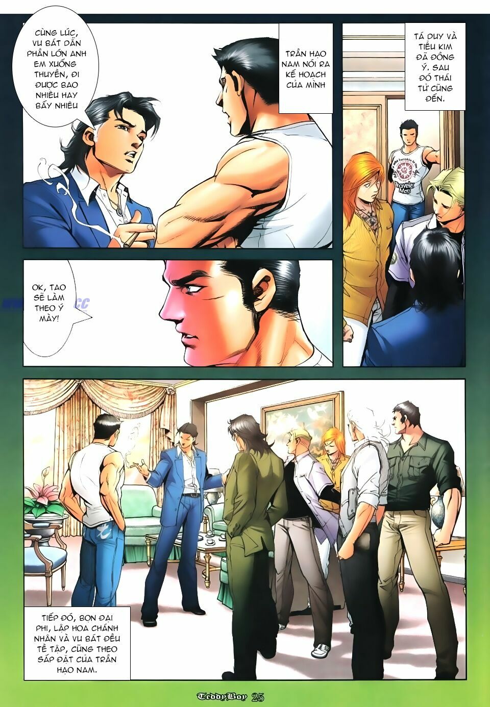 Người Trong Giang Hồ: Chapter 1117: Đàm phán cuối cùng