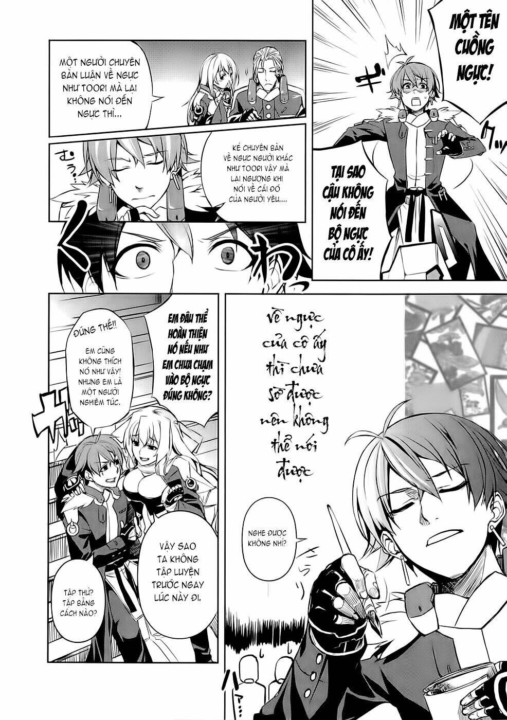 Kyoukai Senjou No Horizon: Chapter 4