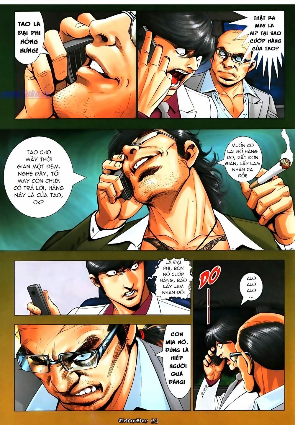 Người Trong Giang Hồ: Chapter 1081: Ép hổ nhảy tường