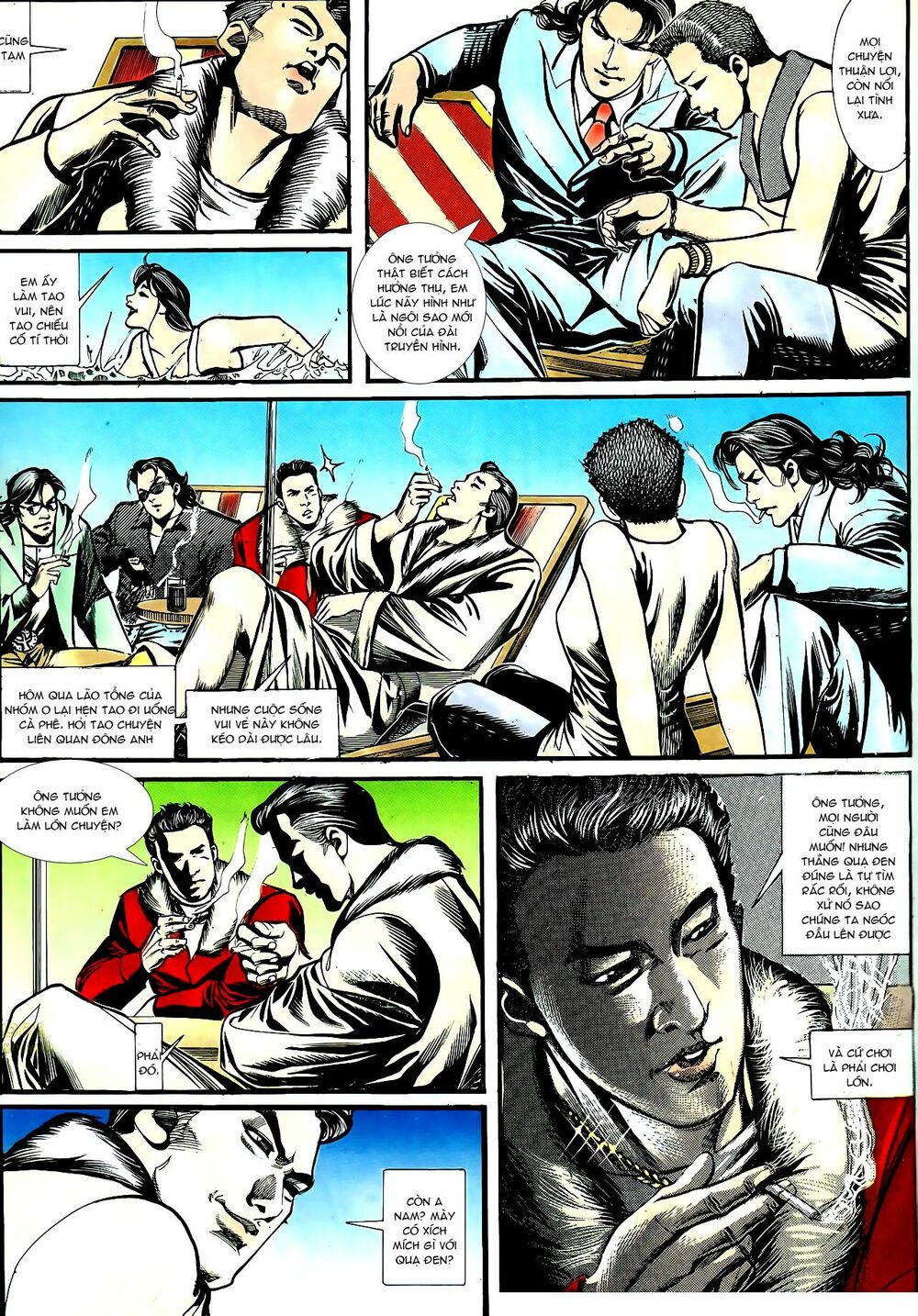 Người Trong Giang Hồ: Chapter 155: Long Đầu