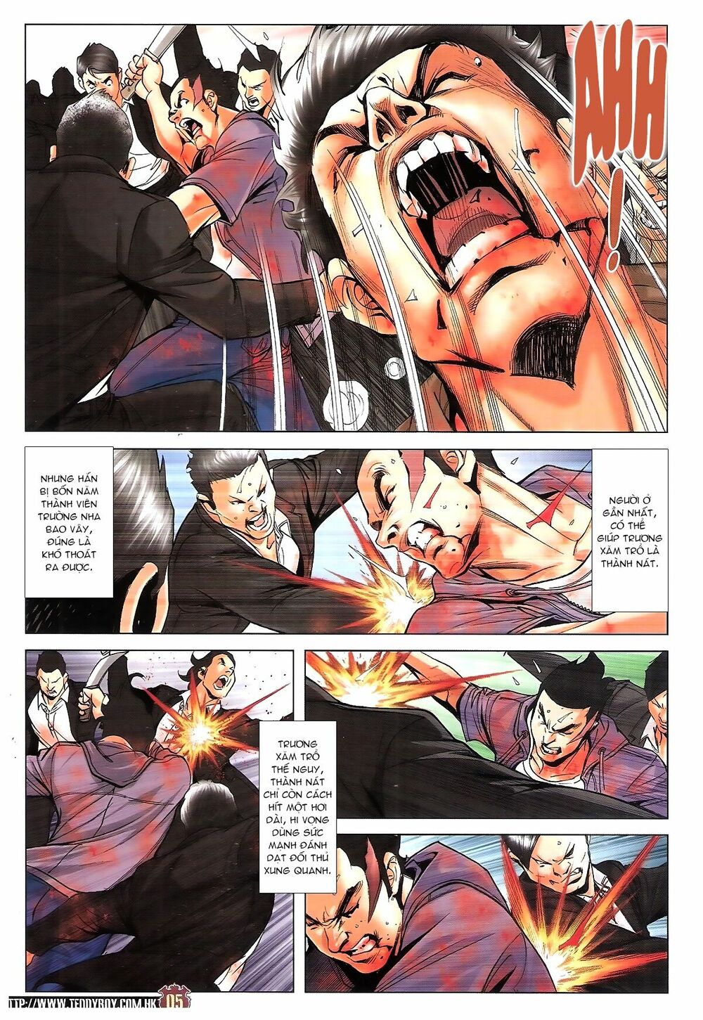 Người Trong Giang Hồ: Chapter 1812: Trận chiến cam go