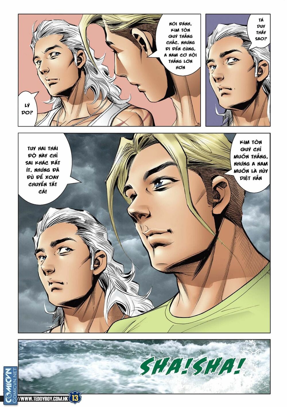 Người Trong Giang Hồ: Chapter 2172: Trần Hạo Nam vs Kim Tôn Quý 4