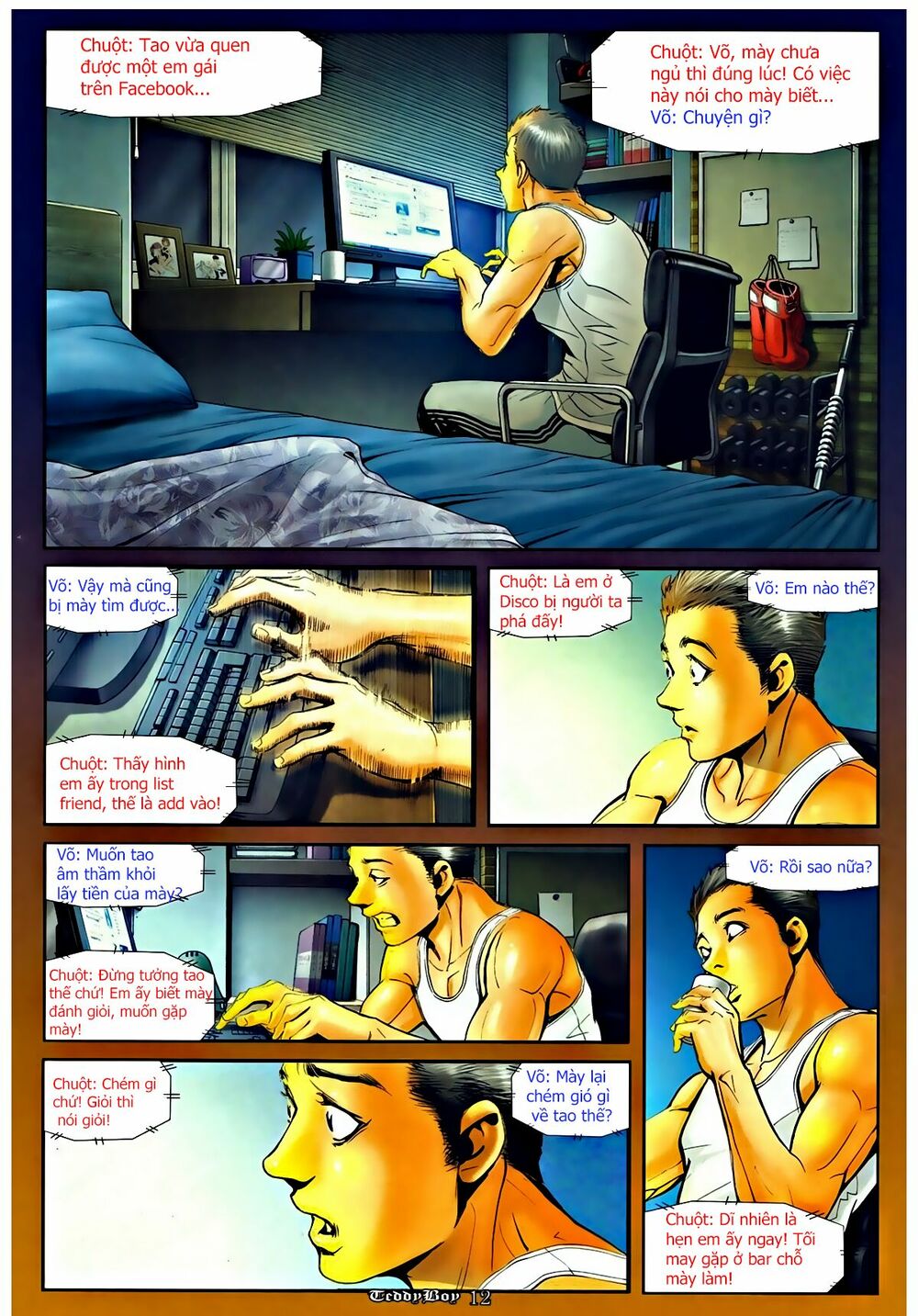 Người Trong Giang Hồ: Chapter 1281: Ai đánh qua tao?