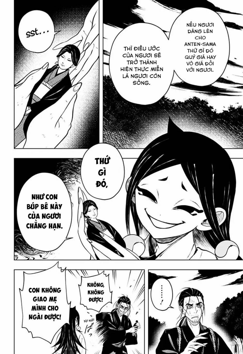 Anten-Sama No Hara No Naka: Chapter 4