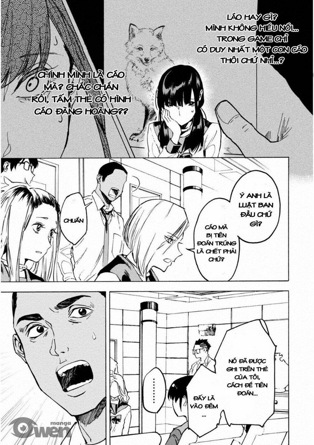 Trò Chơi Ma Sói: Cáo Điên: Chapter 5