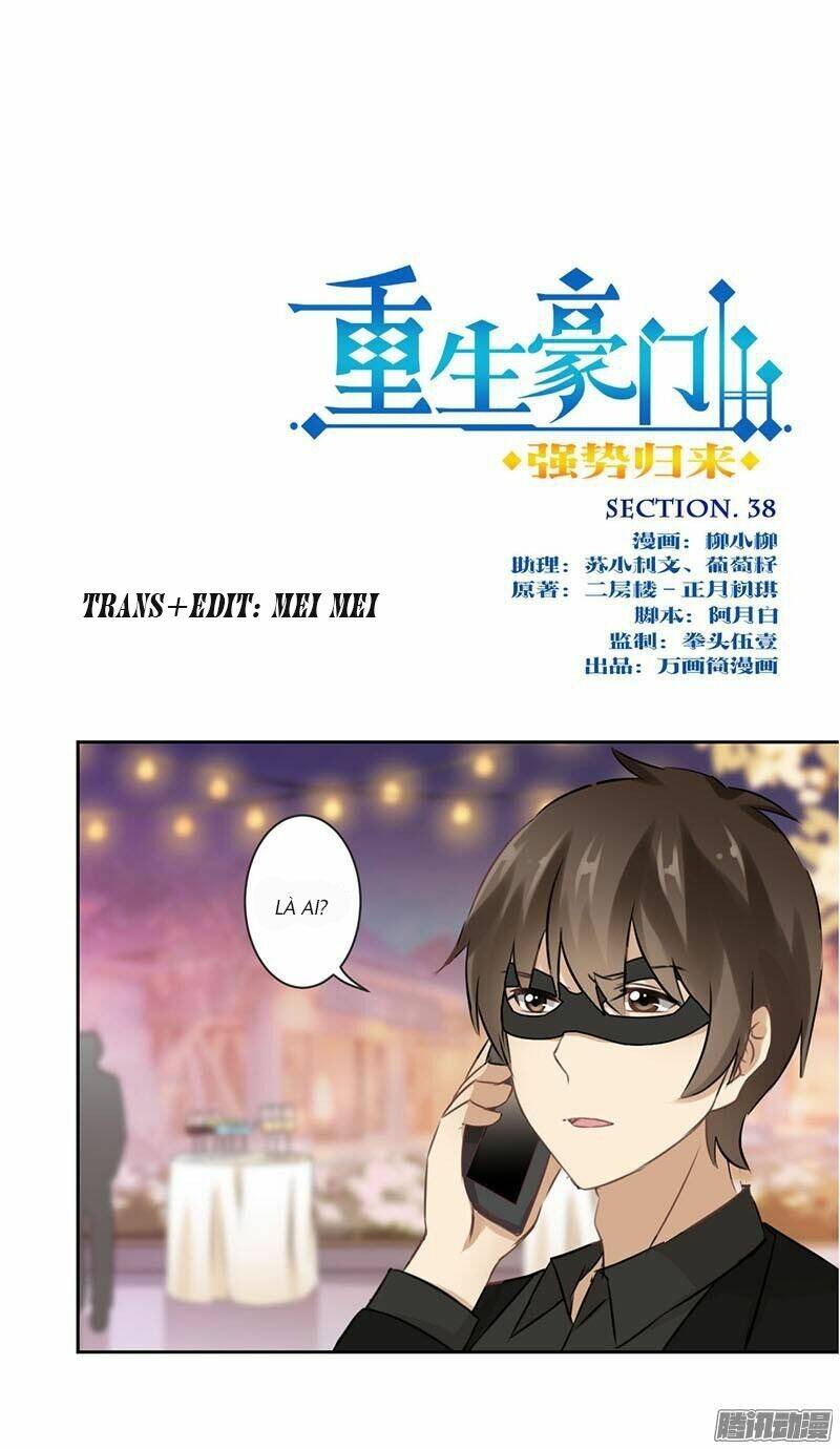 Trọng Sinh Chi Hao Môn Cường Thế Quy Lai: Chapter 38