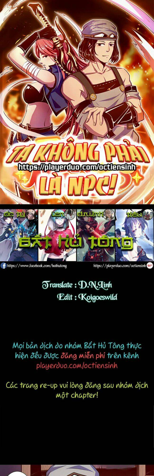 Ta Không Phải Là Npc: Chapter 55