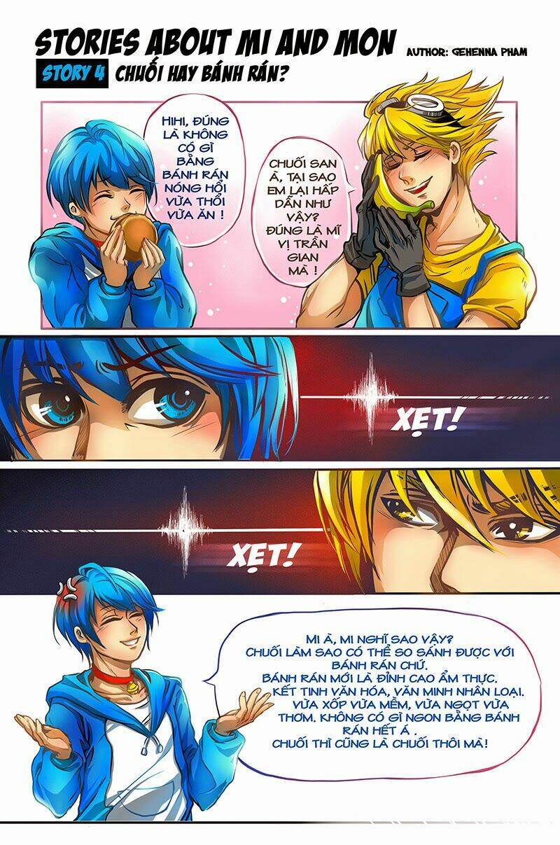 Chuyện nhảm của Mi và Mon: Chapter 4