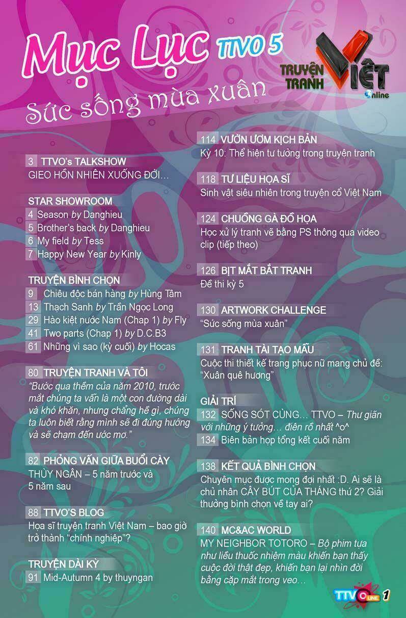 Tạp Chí Truyện Tranh Việt Nam Online - Ttvo: Chapter 5