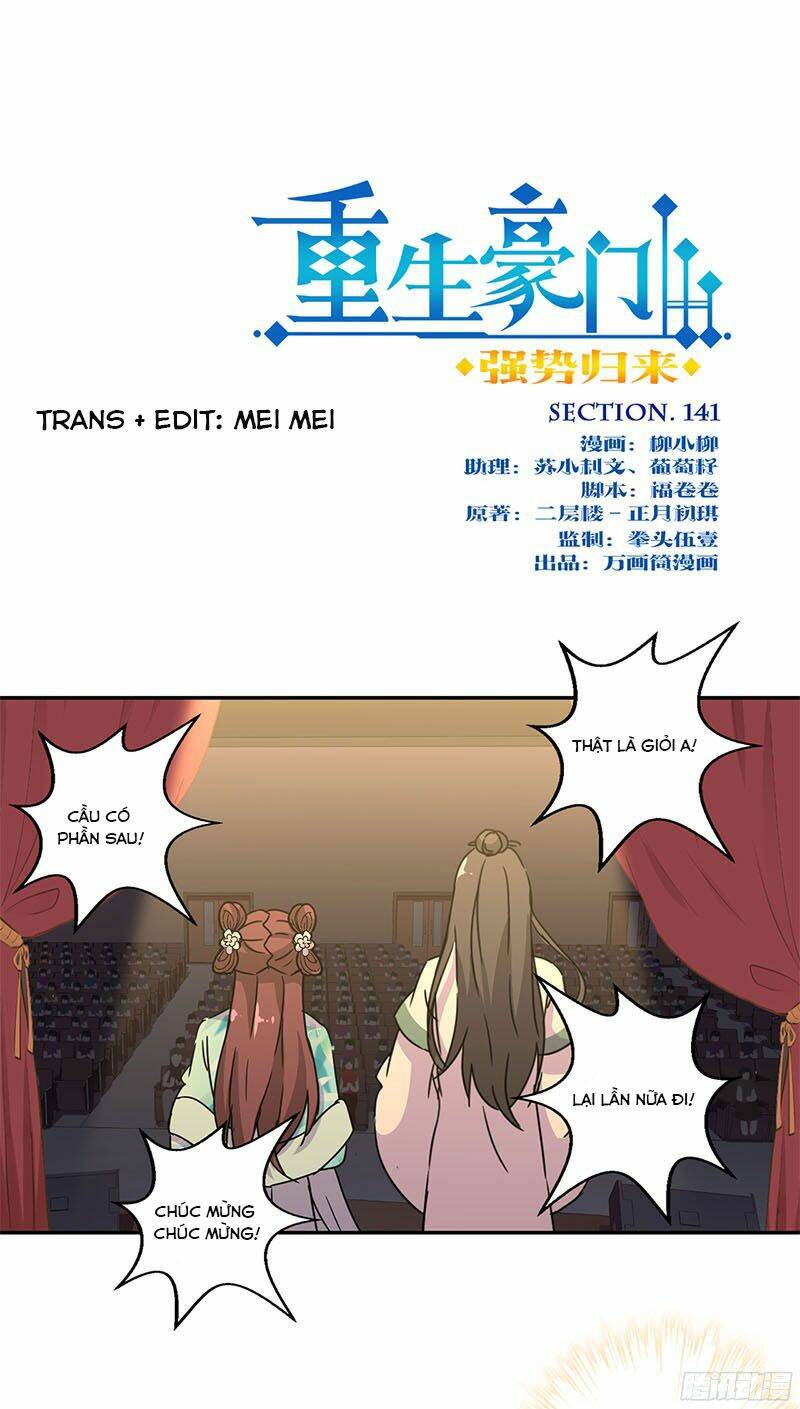 Trọng Sinh Chi Hao Môn Cường Thế Quy Lai: Chapter 141