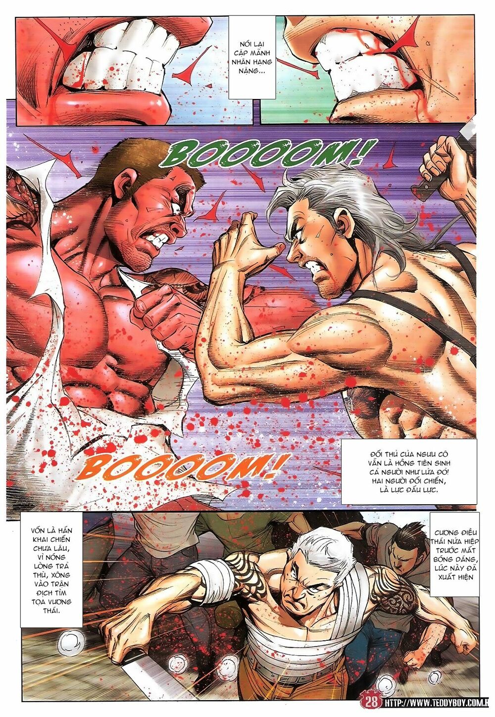 Người Trong Giang Hồ: Chapter 1840: Đại Phi ác chiến Kim Tôn Quý