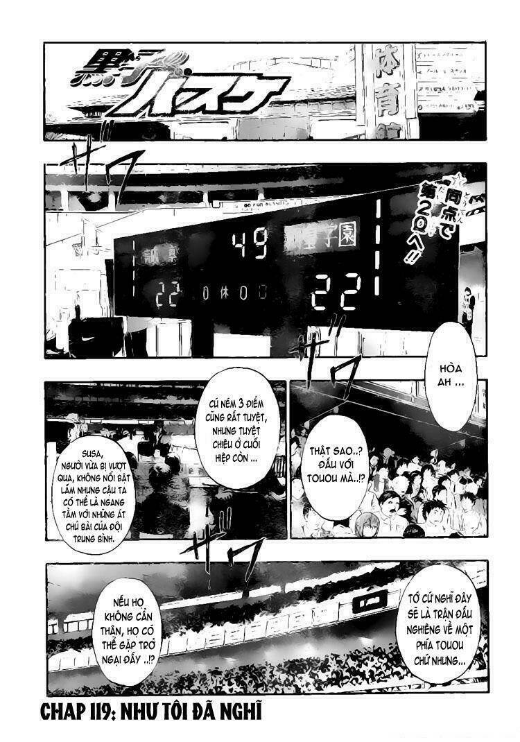 Vua Bóng Rổ Kuroko: Chapter 119