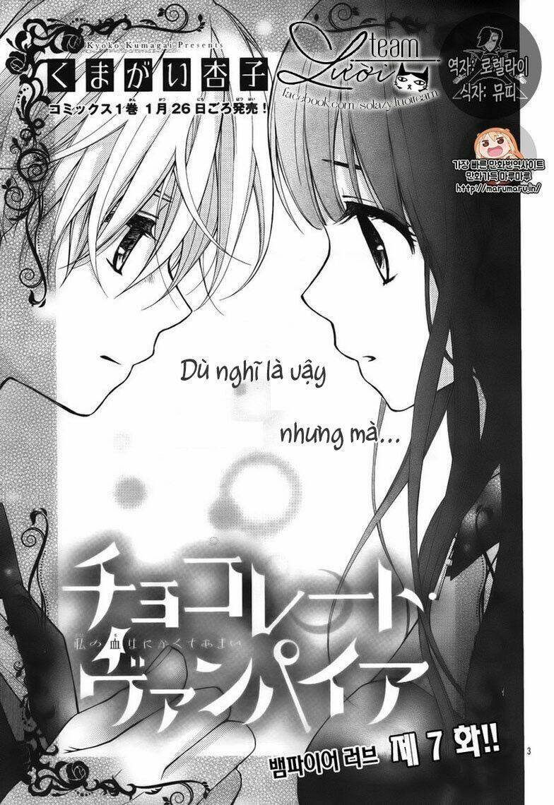 Máu Của Cậu Chỉ Thuộc Về Mình Tớ...: Chapter 7